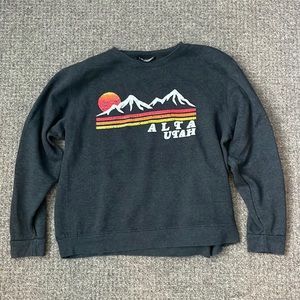 Atla ski resort sweater